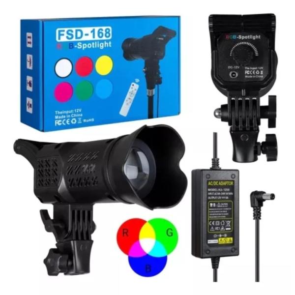 FOCO DE LUZ RGB FDS-168
