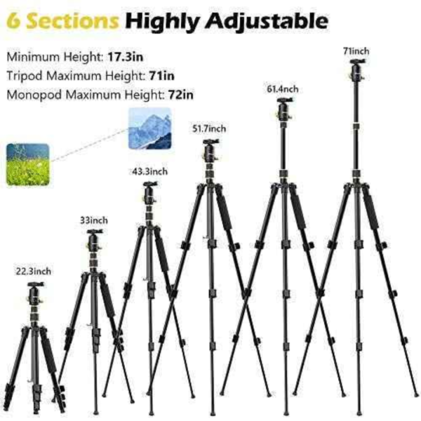 TRIPODE UBEESIZE P71 - Imagen 3