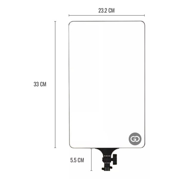 PANEL DE LUZ RL-16 + TRIPODE - Imagen 3