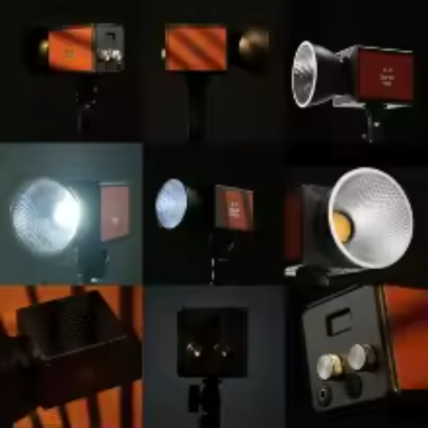 luz de fotografía portátil ZSYB W80B 80W LED - Imagen 4