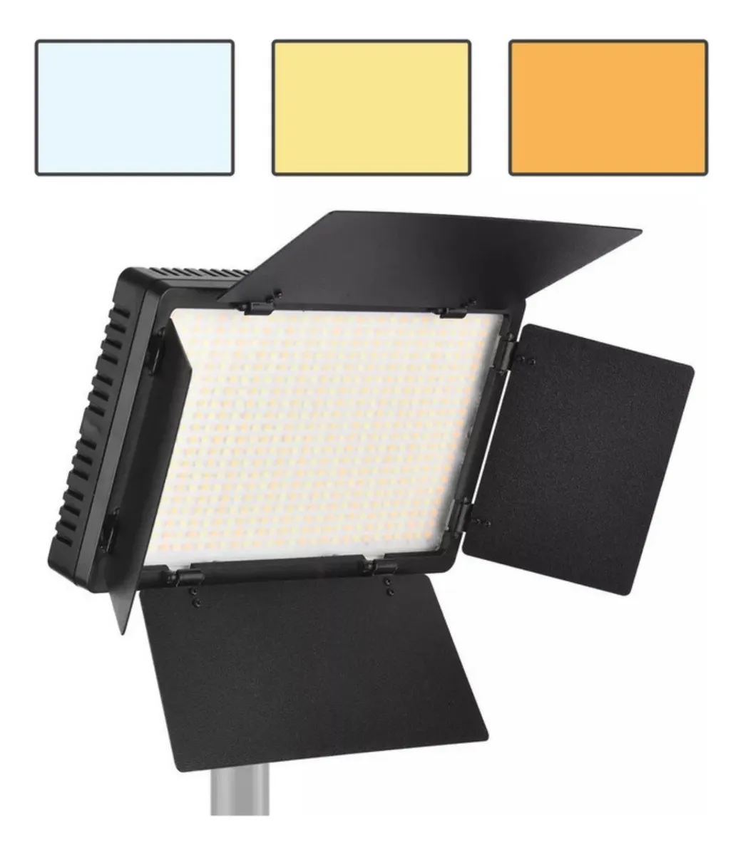 PANEL LUZ PROFESIONAL 600 LED RG RECARGABLE - Imagen 2