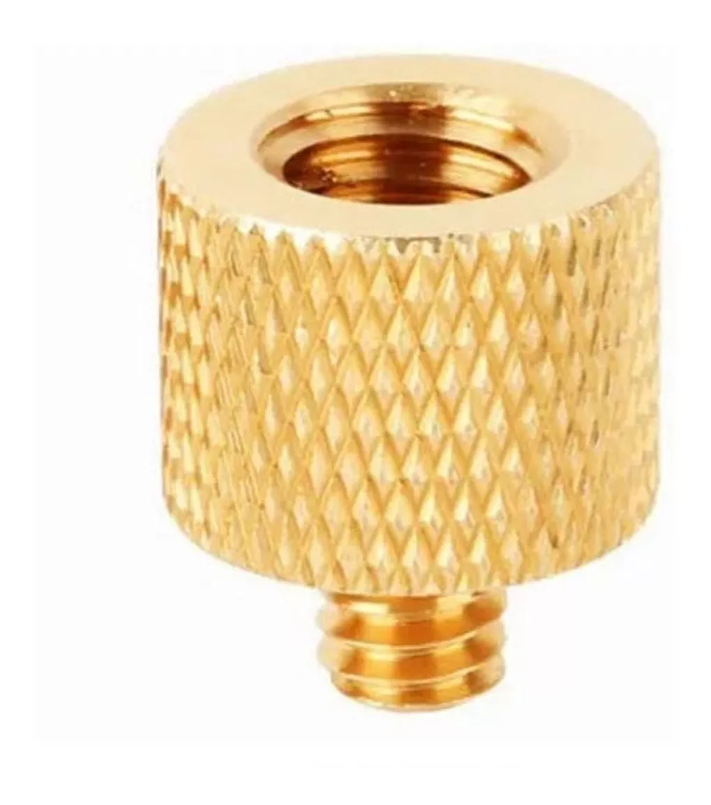 ADAPTADOR TORNILLO HEMBRA 3/8 A 1/4 MACHO MONTAJE TRIPODE - Imagen 3