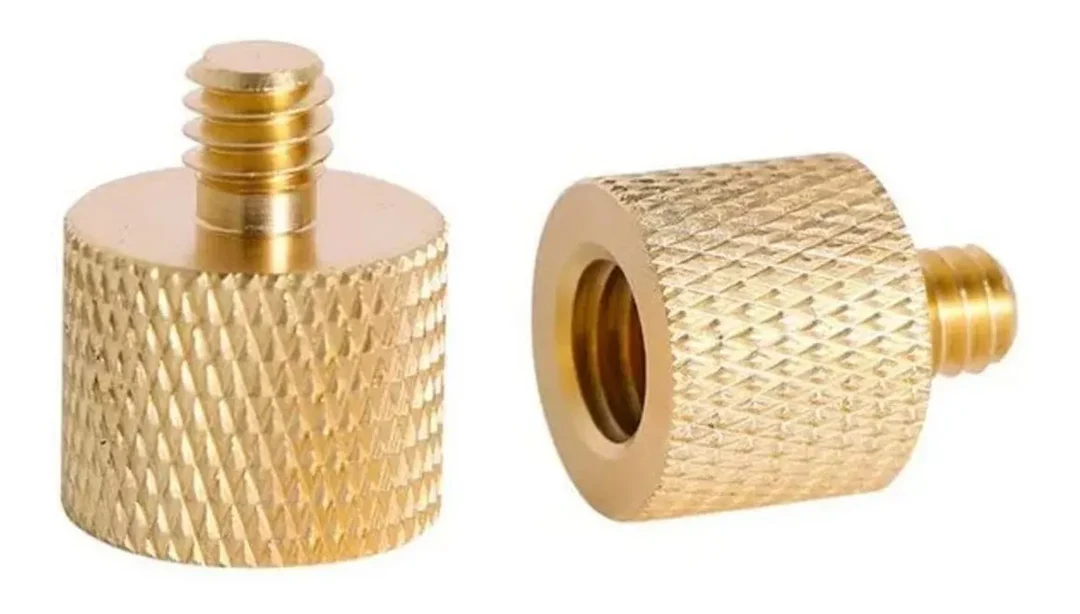 ADAPTADOR TORNILLO HEMBRA 3/8 A 1/4 MACHO MONTAJE TRIPODE - Imagen 4
