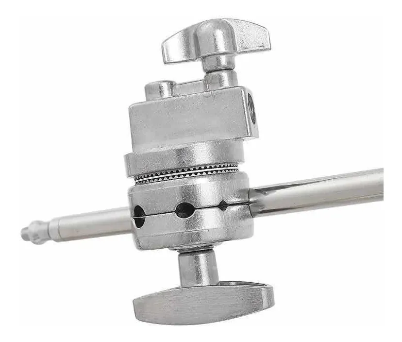 GRIP HEAD O GALLETA CROMADA PARA TRIPODE DE LUZ- C STAND - Imagen 2