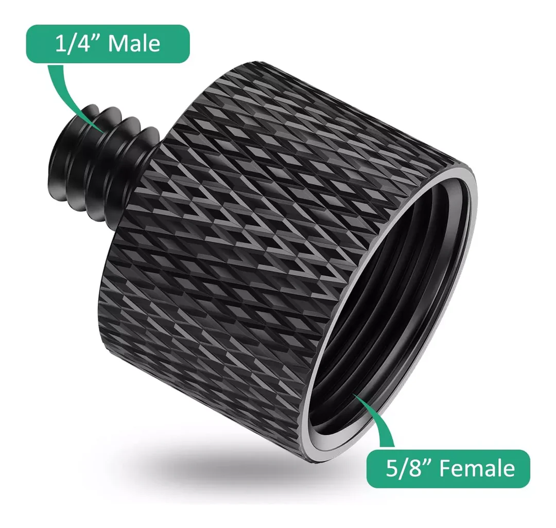 TORNILLO ADAPTADOR DE ROSCA HEMBRA MICROFONO - Imagen 4