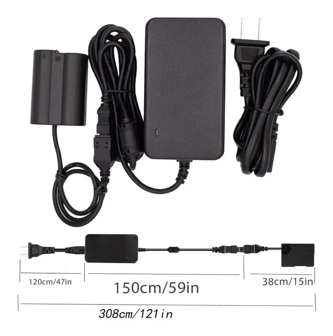 ADAPTADOR CORRIENTE CAMARA NIKON DE BATERIA EN-EL15 - Imagen 3