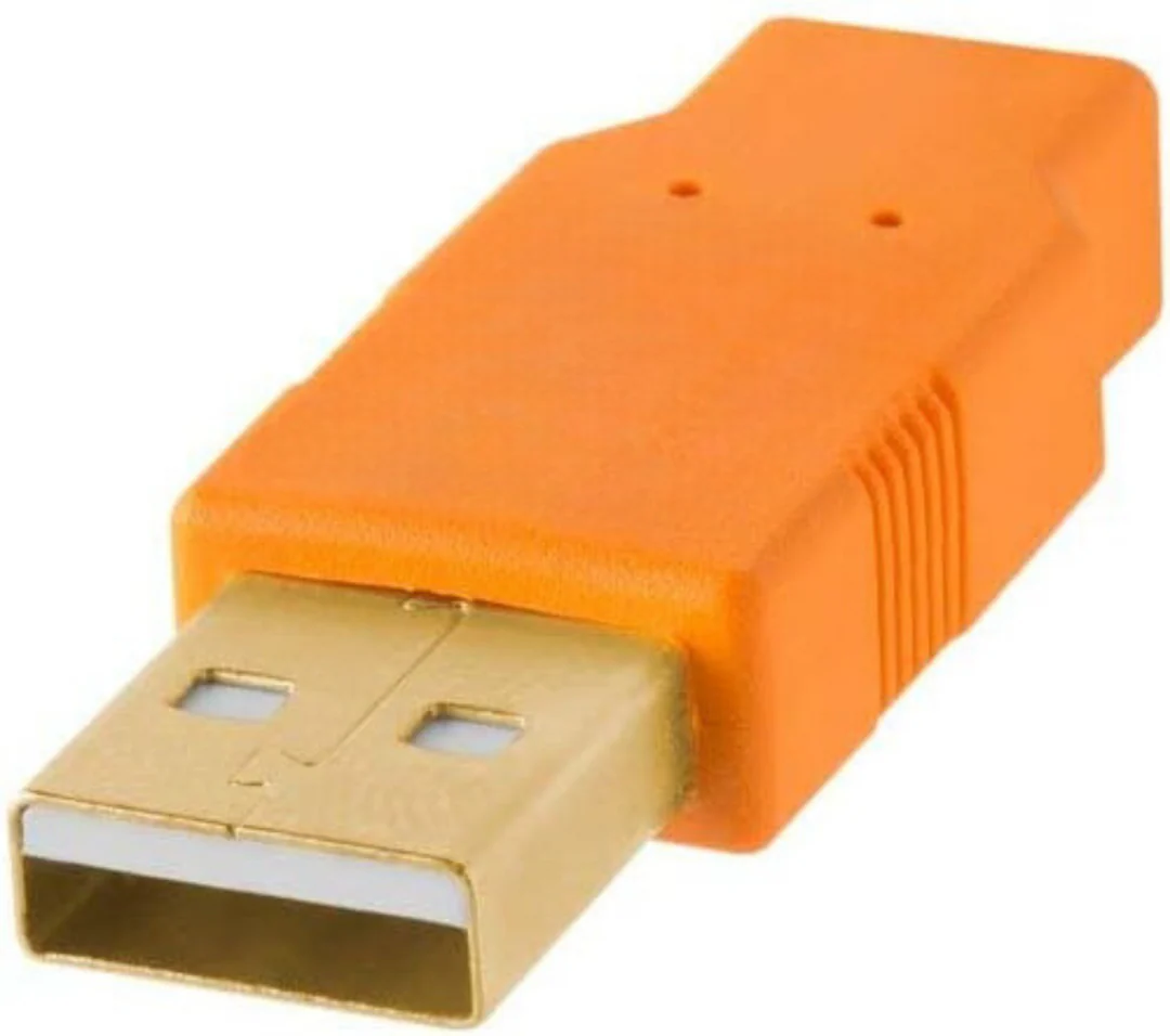 CABLE PARA TETHERING 5 METROS MINI B 8 PIN A USB 2.0 - Imagen 2