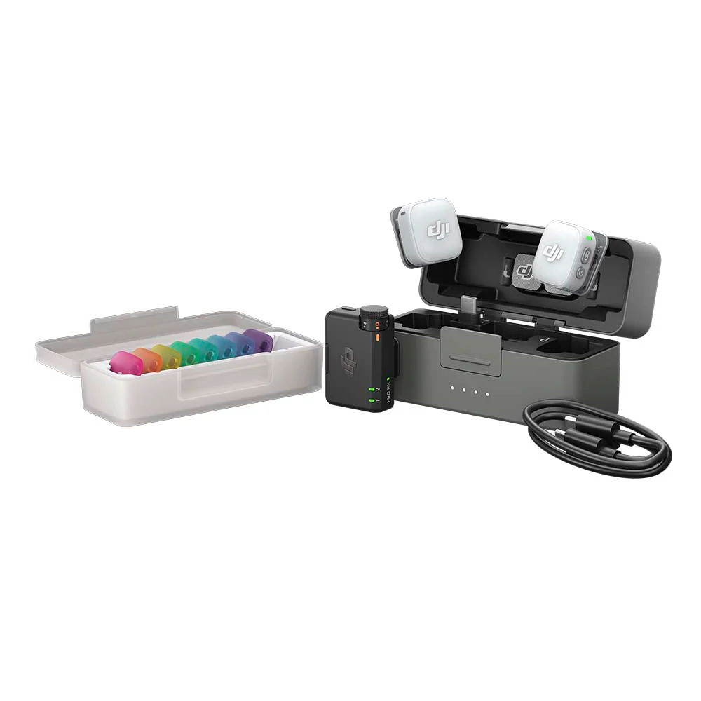 DJI MIC MINI 2 (2TX + 1RX + CHARGING CASE) - Imagen 3
