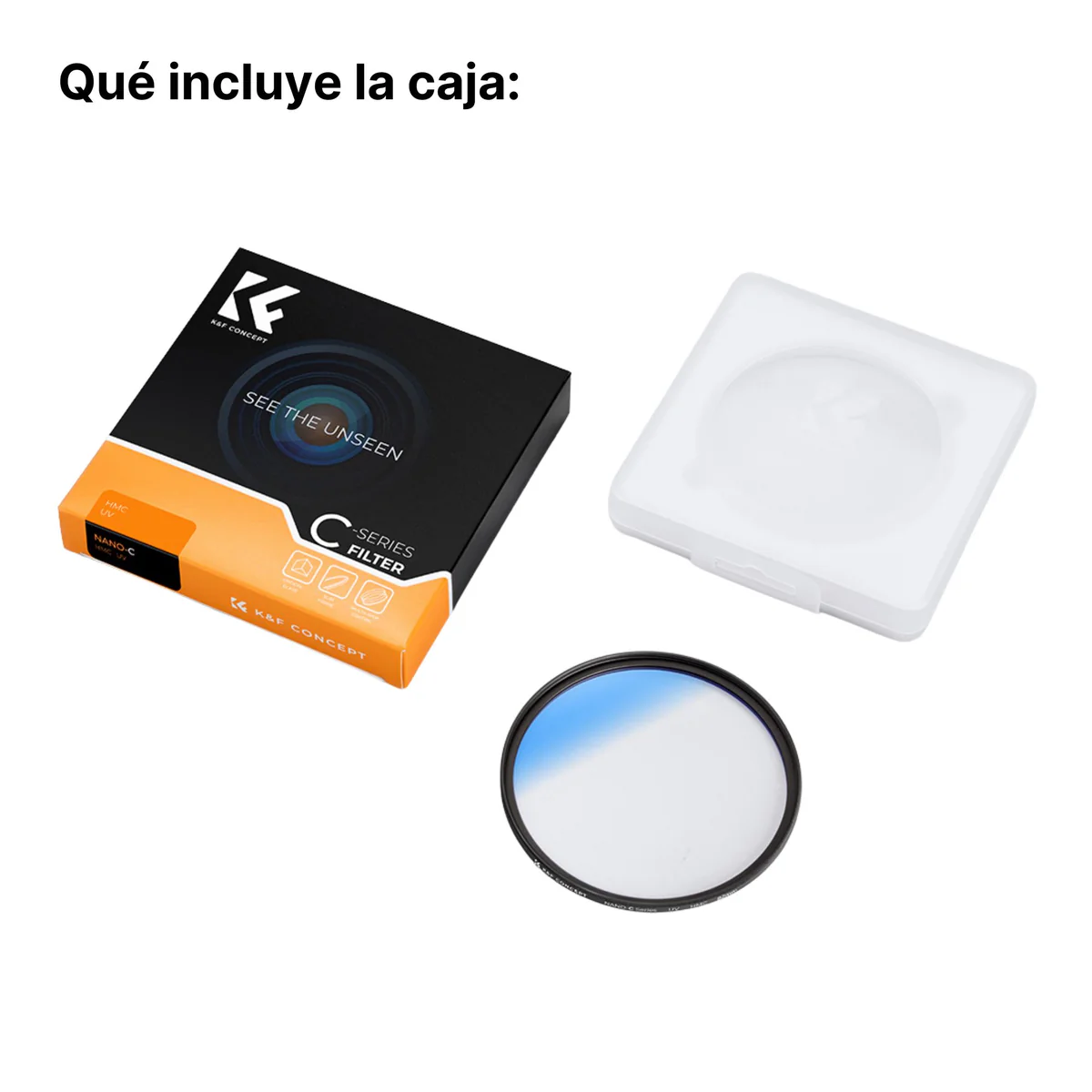 FILTRO K&F CONCEPT UV 37-39-40.5-46-49-52MM - Imagen 3