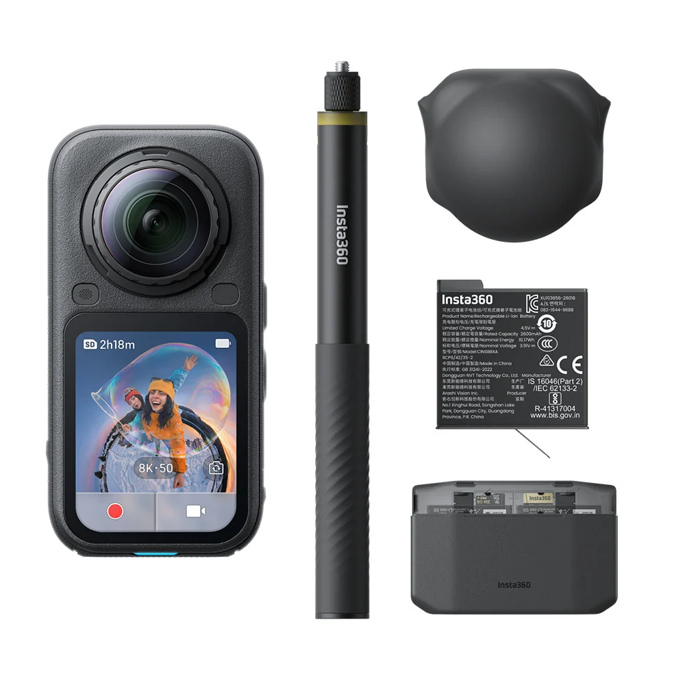 CAMARA INSTA 360 X6 8K ESENCIAL BUNDLE - Imagen 2