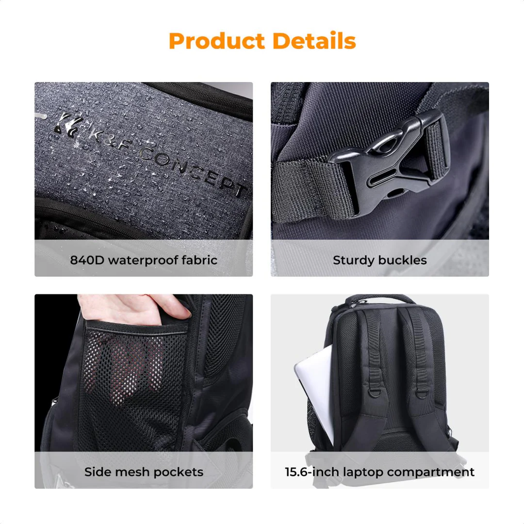 MALETA K&F CONCEPT 13.164 25L - Imagen 4