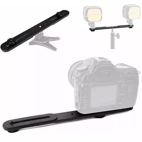 REGLETA SOPORTE DESLIZANTE DOBLE PARA CAMARA-FLAS O LUCES - Imagen 5