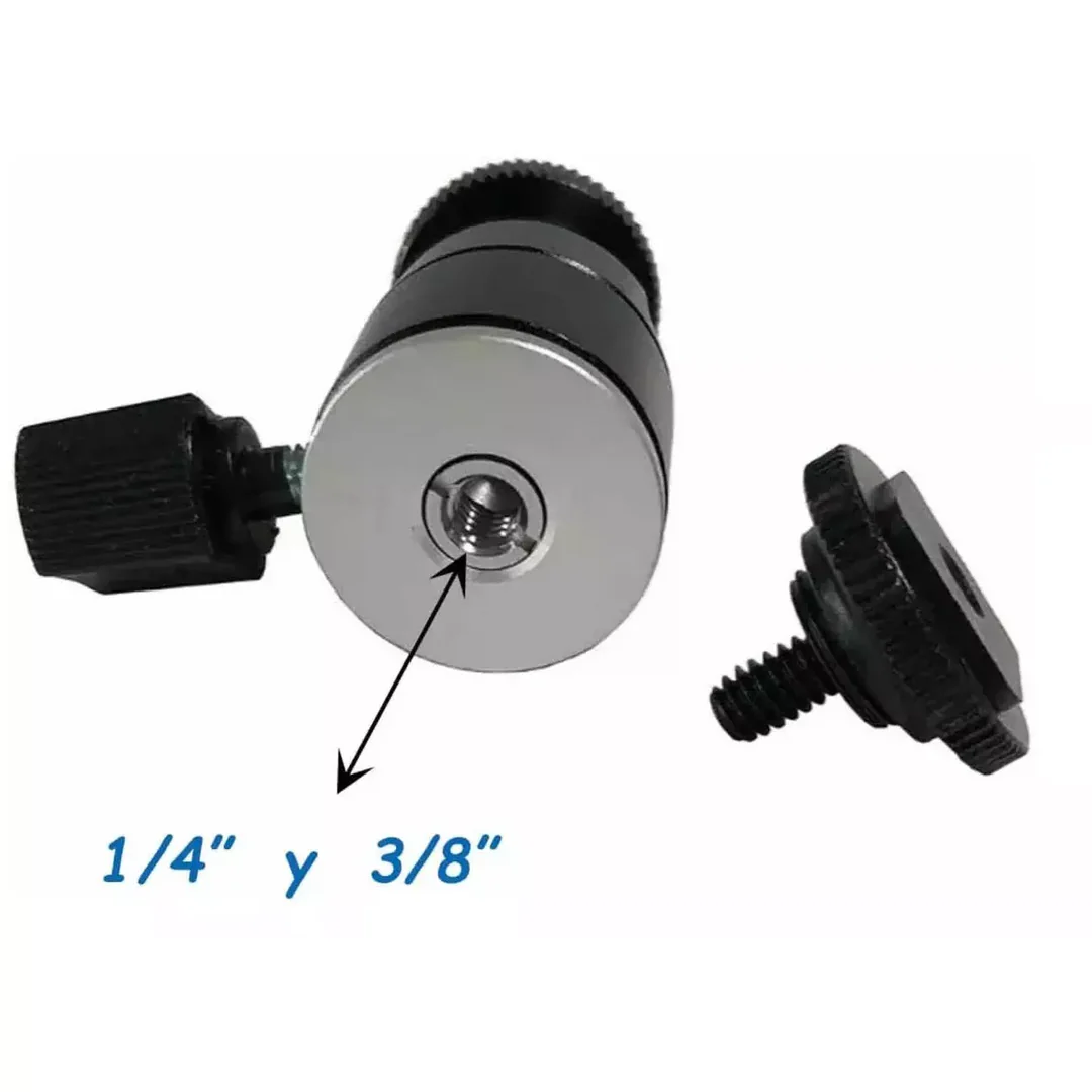 ROTULA METALICA DE BOLA ZAPATA ROSCA 1/4 -3/8 - Imagen 3